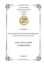 Xây dựng e book hỗ trợ dạy và học hóa học phi kim lớp 10 chuẩn trường trung học phổ thông.