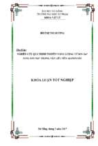 Nghiên cứu quá trình truyền năng lượng từ ion eu2+ sang ion mn2+ trong vật liệu nền aluminate
