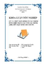Phức đơn hình có các nhóm đồng điều đẳng cấu với các nhóm abel hữu hạn sinh cho trước