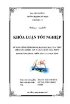 Sử dụng kênh hình trong dạy học địa lý 11 thpt (phần địa lí khu vực và các quốc gia) theo định hướng phát triển năng lực học sinh.