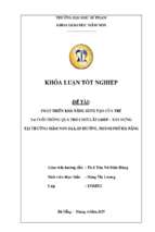 Phát triển khả năng sáng tạo của trẻ 5 6 tuổi thông qua trò chơi lắp ghép   xây dựng tại trường mầm non dạ lan hương, thành phố đà nẵng.