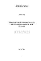 Tổ chức dạy học chủ đề “cảm ứng điện từ” vật lí 11 nhằm bồi dưỡng năng lực giải quyết vấn đề của học sinh