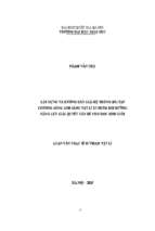 Xây dựng và hướng dẫn giải hệ thống bài tập chương sóng ánh sáng vật lí 12 nhằm bồi dưỡng năng lực giải quyết vấn đề cho học sinh giỏi