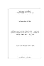 Không gian đối xứng với sn mạng σ hữu hạn địa phương.