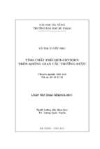 Tính chất fréchet urysohn trên không gian cầu trường được.