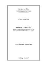 Quan hệ vuông góc trong hình học không gian..