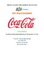 Tìm hiểu hoạt động digital marketing của thương hiệu coca cola