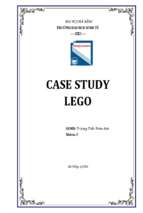 Chiến lược marketing case study lego