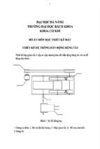 Thiết kế hộp giảm tốc 2 cấp có cấp nhanh phân đôi dẫn động băng tải theo sơ đồ