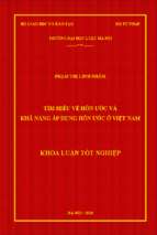 Tìm hiểu về hôn ước và khả năng áp dụng hôn ước ở việt nam_50