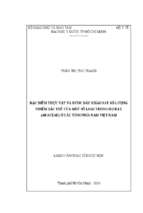 Đặc điểm thực vật và bước đầu khảo sát số lượng nhiễm sắc thể của một số loài trong họ ráy (araceae) ở các tỉnh phía nam việt nam