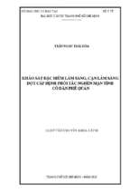 Khảo sát đặc điểm lâm sàng, cận lâm sàng đợt cấp bệnh phổi tắc nghẽn mạn tính có dãn phế quản