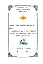 Khai thác và bảo vệ chủ quyền biển đảo hoàng sa   trường sa ở huyện đảo lý sơn   quảng ngãi.