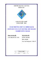 Cơ sở thường trú và chính sách thuế đối với cơ sở thường trú doanh nghiệp nước ngoài