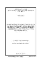 Nghiên cứu đề xuất giải pháp công nghê han chế hiện tượng sai lệch khuôn, nhằm nâng cao hiêu quả sản xuất cho dây chuyền đúc chi tiết đế đèn (light dome) ở các xưởng đúc tại thái nguyên