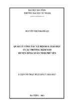 Quản lý công tác xã hội hoá giáo dục ở các trường mầm non huyện đồng xuân tỉnh phú yên_1