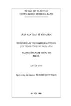 Áp dụng lập trình linh hoạt trong quy trinhg cộng tác phần mềm