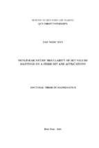 Nonlinear metric regularity of set valued mappings on a fixed set and applications