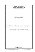 Nghiên cứu thành phần loài nấm đông trùng hạ thảo tại khu bảo tồn thiên nhiên tây yên tử, huyện sơn động, tỉnh bắc giang