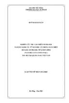 Nghiên cứu thu cao chiết methanol và định danh cấu tử hoá học có trong dịch chiết hexane, methanol từ lá mơ lông (paederia lanuginosa wall) thu hái tại quảng nam, việt nam