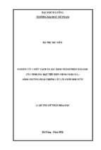 Nghiên cứu chiết tách và xác định thành phần hóa học của tinh dầu hạt tiêu đen (piper nigrum l.) bằng phương pháp chưng cất lôi cuốn hơi nước