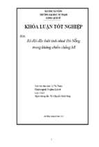 Bộ đội đặc biệt tinh nhuệ đà nẵng trong kháng chiến chống mĩ.