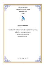 Nghiên cứu chế tạo vật liệu hấp phụ vỏ lạcfe3o4 để xử lý xanh methylene