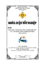 Đối sánh “con đường nông nghiệp kiểu mỹ” và “con đường nông nghiệp kiểu phổ” thời cận đại....