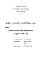 Hợp tác an ninh phi truyền thống việt nam   campuchia (1979   2014).