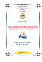 Nâng cao giới hạn phát hiện lượng vết chì trong môi trường nước bằng kĩ thuật chiết pha rắn kết hợp với phương pháp phân tích icp oes.