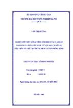 Nghiên cứu một số dặc tính sinh học của vi khuẩn salmonella phân lập được từ lợn sau cai sữa bị tiêu chảy và chế tạo vaxin phòng bệnh