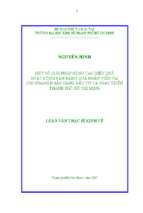 Một số giải pháp nâng cao hiệu quả hoạt động bán hàng qua nhân viên tại chi nhánh ngân hàng đầu tư và phát triển thành phố hồ chí minh...