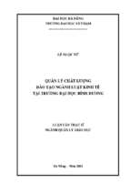 Quản lý chất lượng đào tạo ngành luật kinh tế tại trường đại học bình dương_1