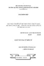 Giải pháp chuyển đổi mô hình tổng công ty sang mô hình công ty mẹ   công ty con tại tổng công ty thương mại sài gòn