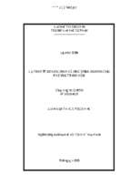 Lý thuyết nevanlinna và ứng dụng nghiên cứu phương trình hàm