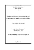 Nghiên cứu tổng hợp một số hợp chất từ 2 pyrrolidinone và 4 methoxybenzylamine...