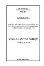 Nghiên cứu một số bất cập về nội dung và cấu trúc chương trình hóa học lớp 10 (nâng cao) hiện hành và đề xuất một số giải pháp khắc phục.
