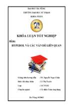 Hypebol và các vấn đề liên quan..