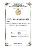 Khảo sát hệ thống tính từ trong thơ võ quảng viết cho thiếu nhi.