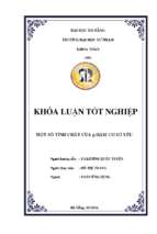 Một số tính chất của g hàm cơ sở yếu.