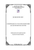 Cảm hứng sáng tác của sương nguyệt minh qua tập truyện ngắn chợ tình.