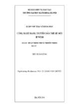 Công nghệ mạng truyền dẫn thế hệ mới ipwdm