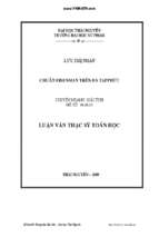 Chuẩn eisenman trên đa tạp phức