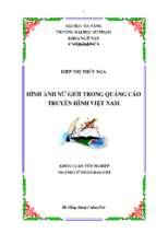 Hình ảnh nữ giới trong quảng cáo truyền hình việt nam.