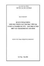 Quản lí hoạt động giáo dục pháp luật cho học viên tại cơ sở cai nghiện ma túy – bảo trợ xã hội phú văn thành phố hồ chí minh_1