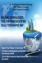 Slide building generalizated tool for road data of big scale topographic map