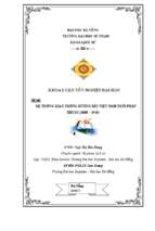 Hệ thống giao thông đường sắt việt nam thời pháp thuộc (1885   1945).