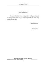 Nghiên cứu ảnh hưởng của hệ thống kích từ có xét đến bộ ổn định công suất – pss đến ổn định của hệ thống điện