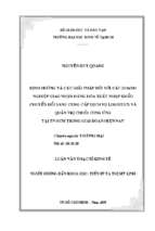 Định hướng và các giải pháp đối với các doanh nghiệp giao nhận hàng hóa xuất nhập khẩu chuyển đổi sang cung cấp dịch vụ logistics và quản trị chuỗi cung ừng ở tp. hồ chí minh hiện nay.