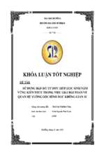 Sử dụng bản đồ tư duy giúp học sinh nắm vững kiến thức trong việc giải bài toán về quan hệ vuông góc hình học không gian 11